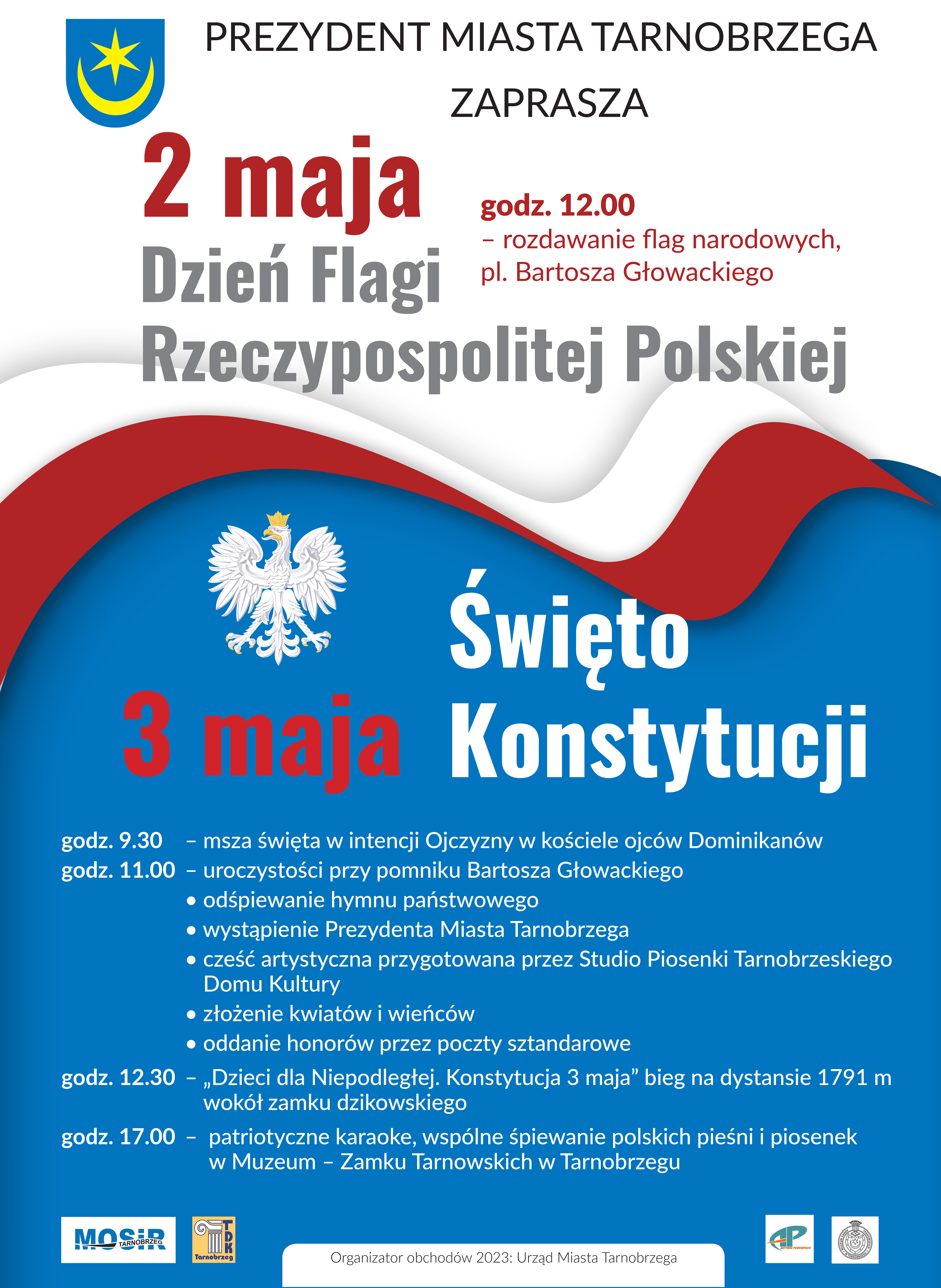 Dzień Flagi i 3 Maja w Tarnobrzegu